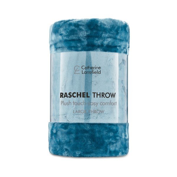 Plava dekica Catherine Lansfield Basic Cuddly, 200 x 150 cm-image-1
