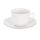 Bijela porculanska šalica za cappuccino 210 ml Decora – Orion