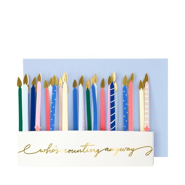 Čestitka Candle – Meri Meri-image-1