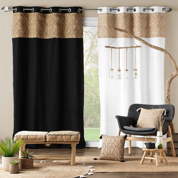 Bijela zavjesa 140x240 cm Kalinda – douceur d'intérieur-image-2