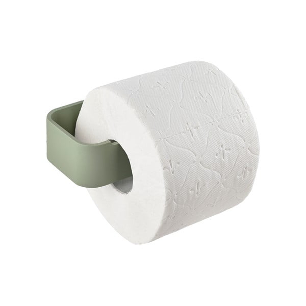 Svijetlo zeleni metalni zidni držač toaletnog papira Ume – Zone