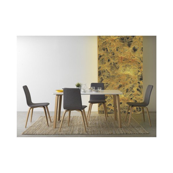 Bijeli blagovaonski stol Geese, 150 x 90 cm-image-1
