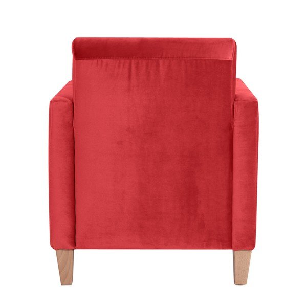 Crvena fotelja Max Winzer Milla Velvet-image-2