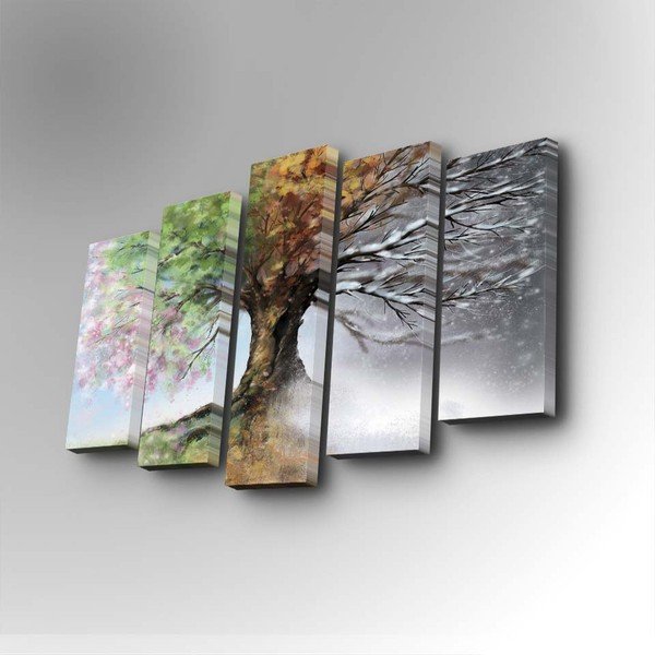 Višedijelna slika Four Seasons, 82 x 50 cm-image-2
