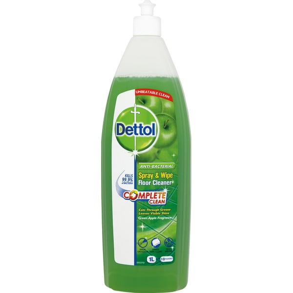 Antibakterijsko sredstvo za čišćenje poda s mirisom zelene jabuke Dettol, 1 l