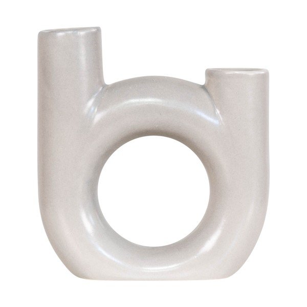 Bijeli stakleni svijećnjak House Nordic Fondo-image-2