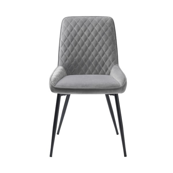 Siva blagovaonska stolica Milton - Unique Furniture
