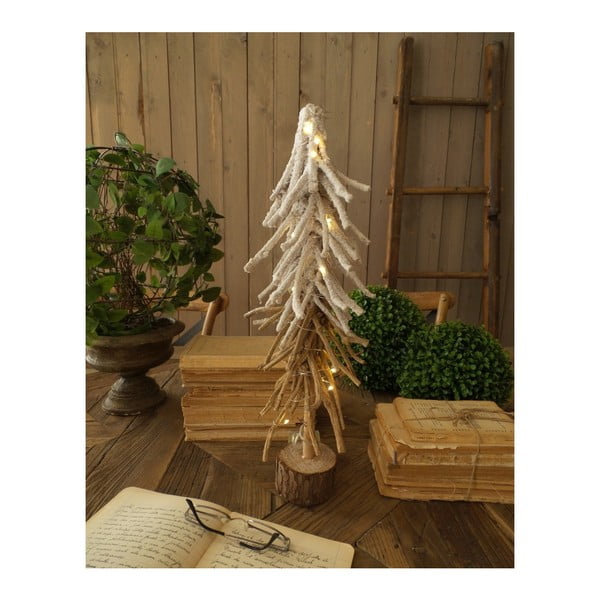 Set od 2 božićna svjetla LED ukrasna drvca Orchidea Milano Snow Tree, visina 50 cm