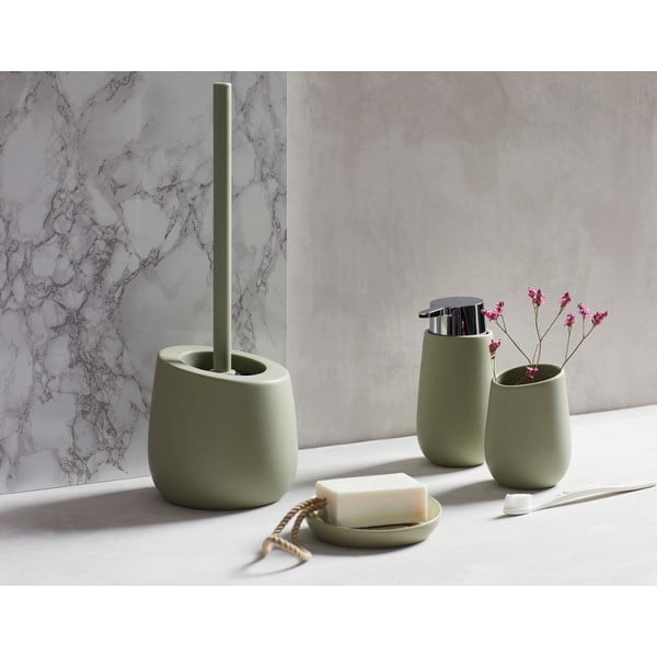 Keramička toaletna četka Wenko Badi Lime-image-1