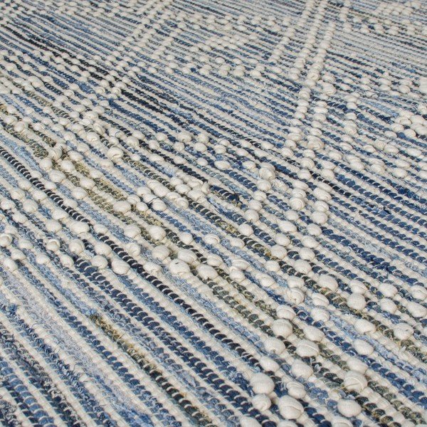Plavi pamučni tepih Flair Rugs Lissie, 120 x 170 cm-image-2