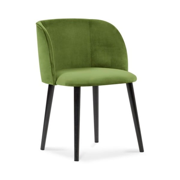 Zelena baršunasta blagovaonska stolica Windsor &amp; Co Sofas Aurora