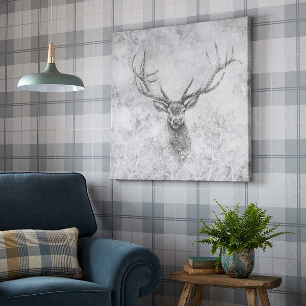 Zidna slika Art of Home Autumn Stag, 70 x 70 cm-image-1