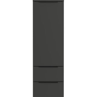 Antracitno sivi visok/zidni kupaonski ormarić 36x111 cm Crandon – Germania