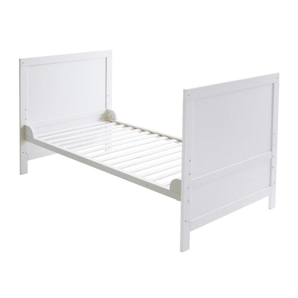 Bijeli dječji krevet s baldihanom 70x140 cm – Roba-image-3