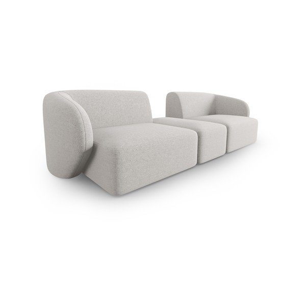 Svijetlo siva sofa od šenila 246 cm Paolo – Milo Casa-image-2