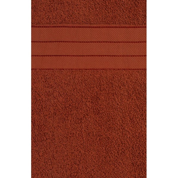 Ciglasti pamučni ručnici u setu 4 kom od frotira 50x100 cm – Good Morning-image-2