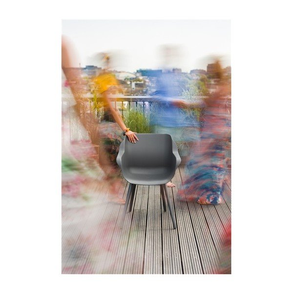 Set od 2 tamnosive vrtne stolice Hartman Sophie Studio-image-4