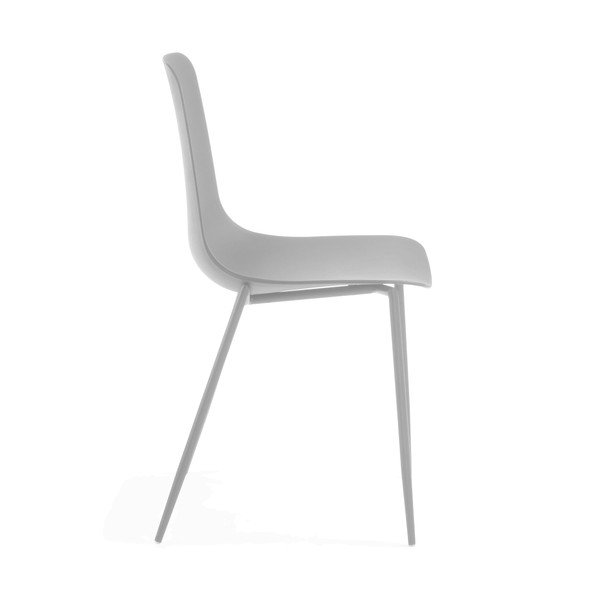 Set od 4 sive blagovaonske stolice La Forma Wass-image-2