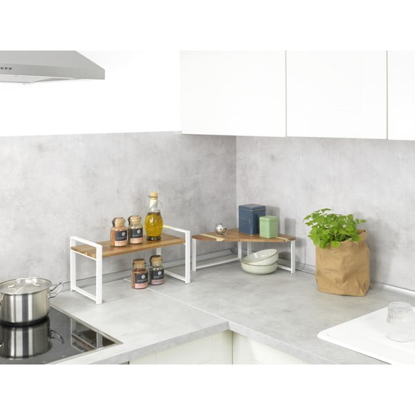 Drvena dodatna kuhinjska polica Louisa – Wenko-image-2
