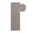 Siva periva staza 80x240 cm Rocco Taupe – Elle Decoration