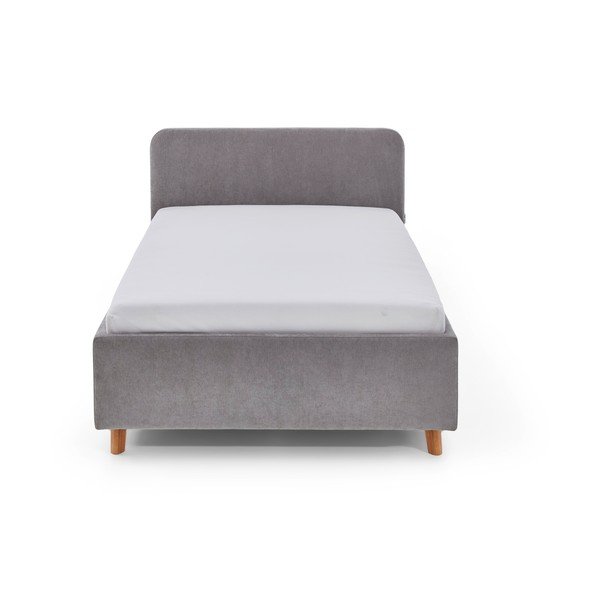 Sivi dječji krevet s prostorom za odlaganje s podnicom 120x200 cm Cosy – Meise Möbel