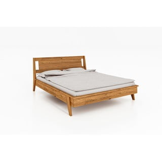 Bračni krevet od hrastovog drveta 200x200 cm Retro 2 - The Beds