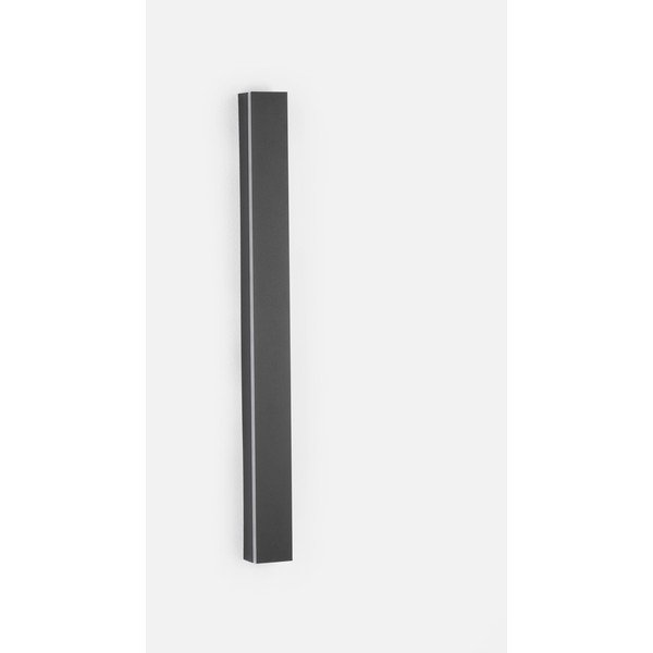 Mat crna LED zidna lampa aluminijska Colby – Nova Luce-image-4