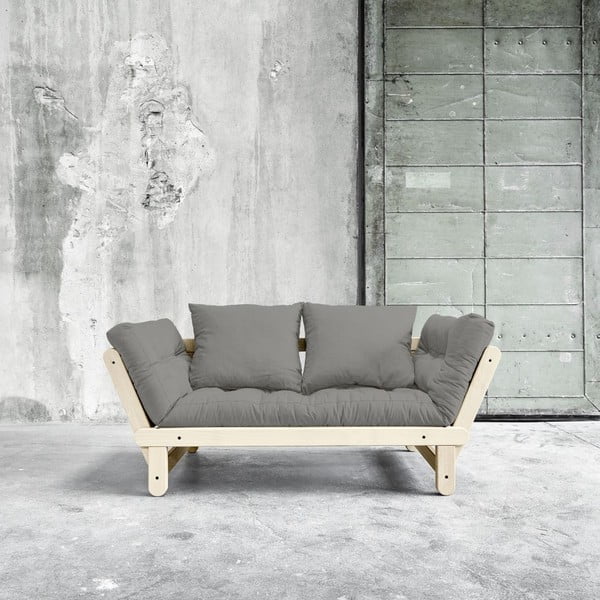 Sofa na razvlačenje Karup Beat Natural / Granit Gray