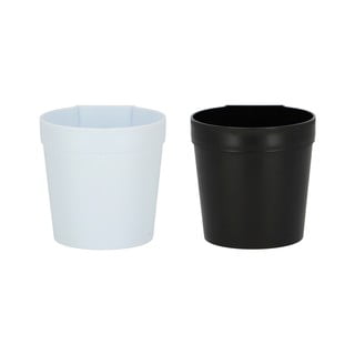 Plastične viseće i zidne posude za cvijeće u setu 2 kom ø 10 cm – Esschert Design