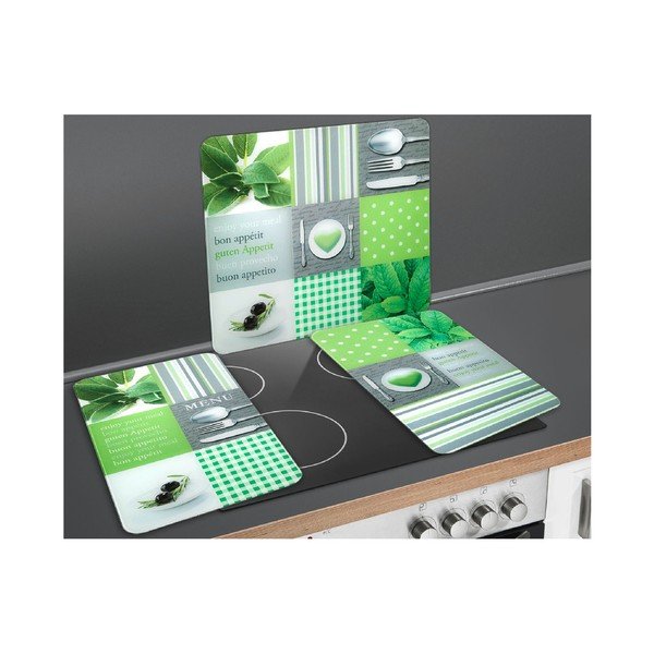 Set od 2 staklena poklopca za štednjak Wenko Menu-image-3