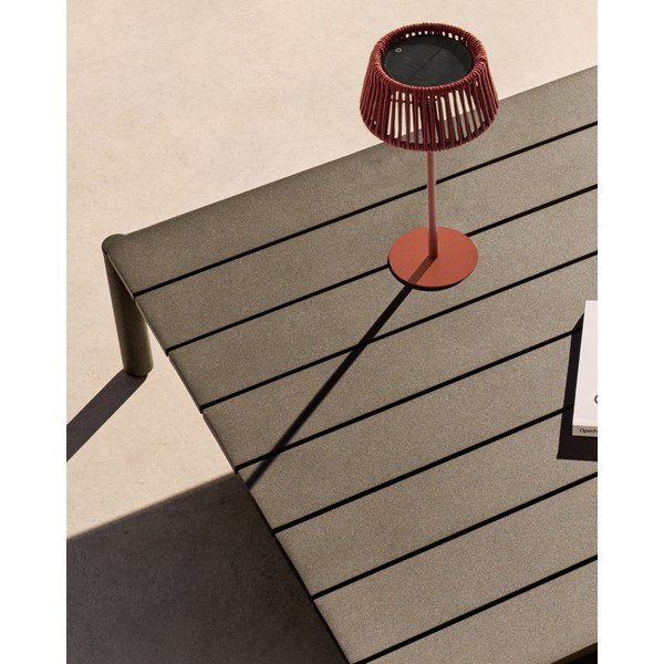 LED stolna vanjska svjetiljka sa solarnim panel ø 11 cm Aldet – Kave Home-image-2