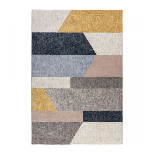 Sivo-žuti tepih Flair Rugs Barrio, 120 x 170 cm