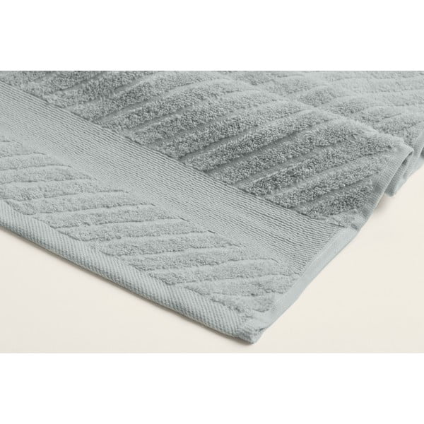 Svjetloplavi pamučni ručnici i ručnici za kupanje u setu od 2 kom - Foutastic-image-2