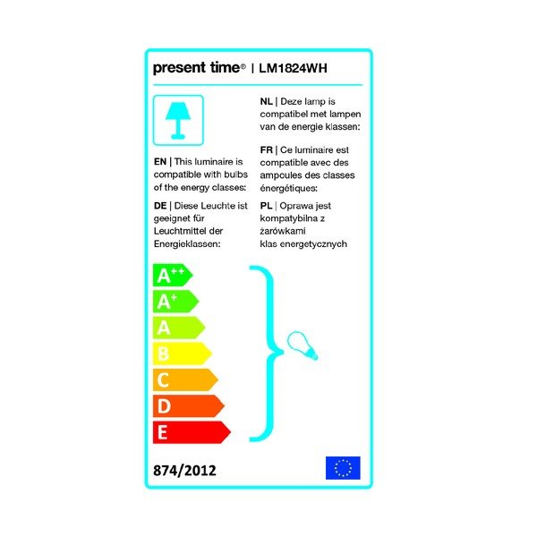 Bijela stolna lampa Leitmotiv Enchant-image-1