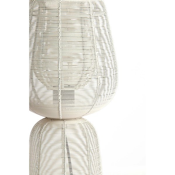 Krem stolna lampa (visina 42 cm) Aboso – Light & Living-image-2