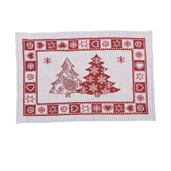 Stolnjak od tkanine s božićnim motivom 48x33 cm - Dakls
