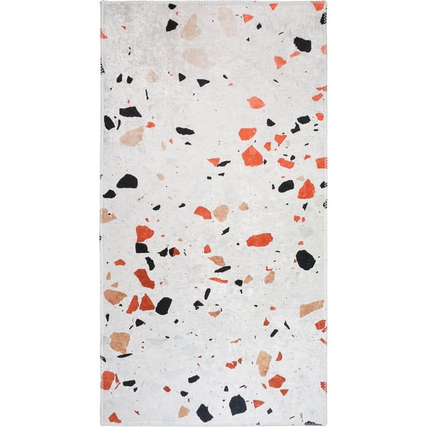 Narančasti/boje slonovače periv tepih 80x150 cm Italian Stone – Vitaus