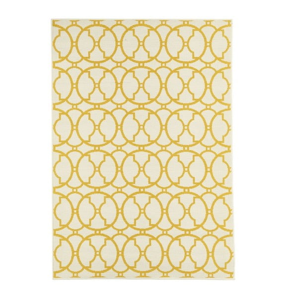 Bež-žuti vanjski tepih Floorita Interlaced, 133 x 190 cm