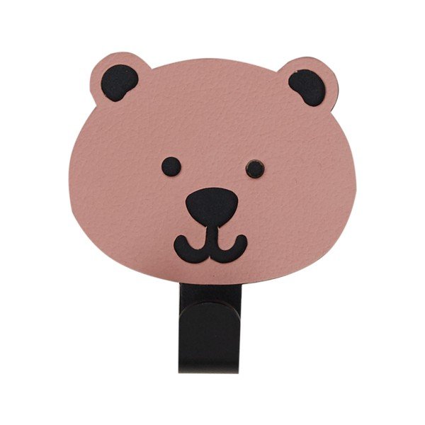 Ružičasta željezna kuka s postavljanjem bez bušenja Bear Nupo – LIND DNA