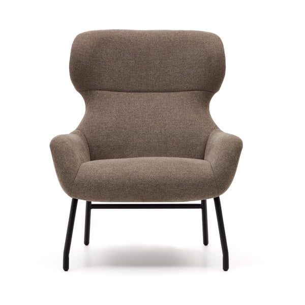 Smeđa fotelja Belina – Kave Home-image-2