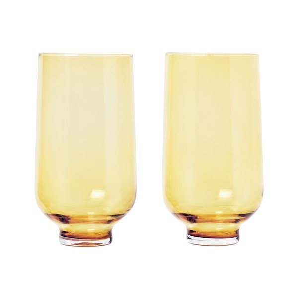 Set od 2 žute Blomus Flow čaše, 400 ml-image-2