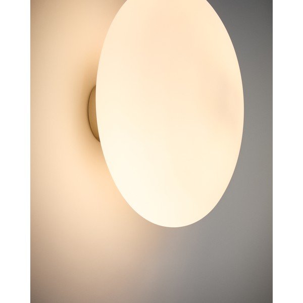 Bijela/u srebrnoj boji zidna lampa ø 26 cm Bamila – Kave Home-image-3