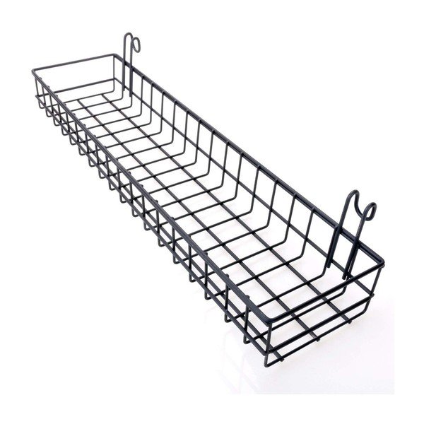Crna dodatna zidna košara Reminder, dužina 40 cm-image-2