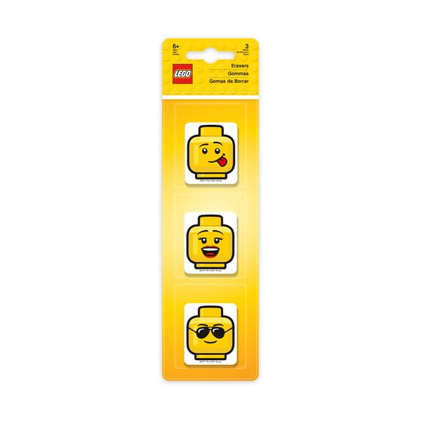 Set od 3 gumice LEGO® Iconic