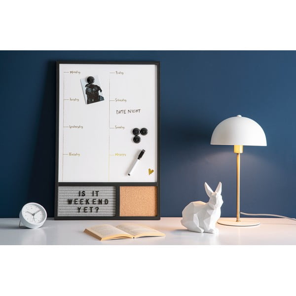 Bijela budilica Karlsson Tinge, ø 9 cm-image-2