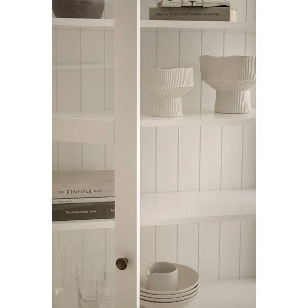 Bijela vitrina od MDF-a 98x193x34 cm Wilma – Ellos Home-image-1