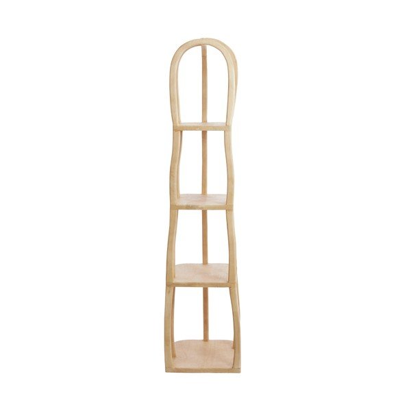 Regal od masivnog manga u svijetloj prirodnoj boji 53x175x40 cm Lowe – Light & Living-image-3