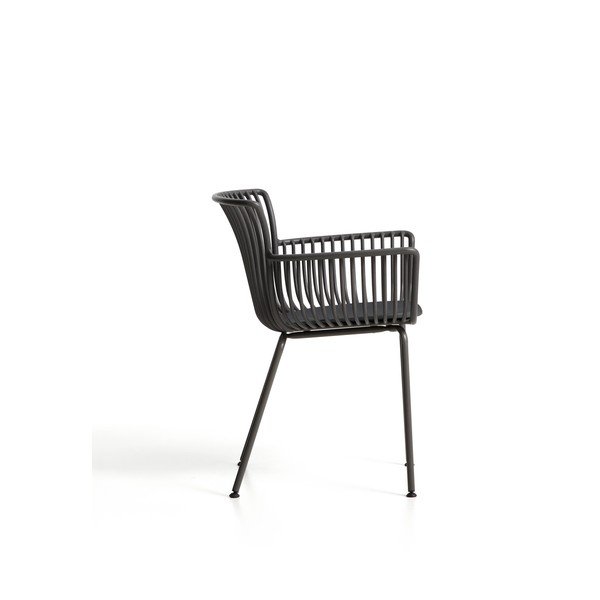 Tamno siva vrtna stolica Surpika – Kave Home-image-4