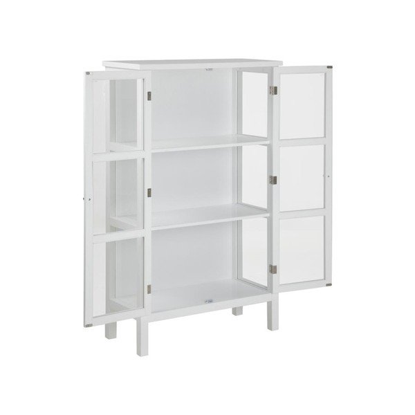 Bijela vitrina s dvojim vratima Actona Eton, visina 136,5 cm-image-1