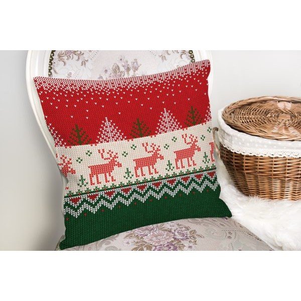 Ukrasna jastučnica s božićnim motivom 43x43 cm Merry Christmas – Mila Home-image-1